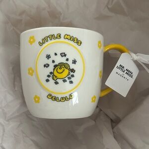 Little Miss Delulu Mug with Yellow Accents